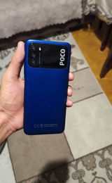 Poco M3, 128 GB, rəng - Mavi, Barmaq izi — Ağa