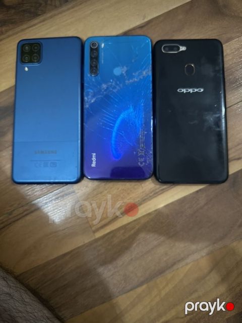 Samsung Galaxy A12, rəng - Mavi, Barmaq izi