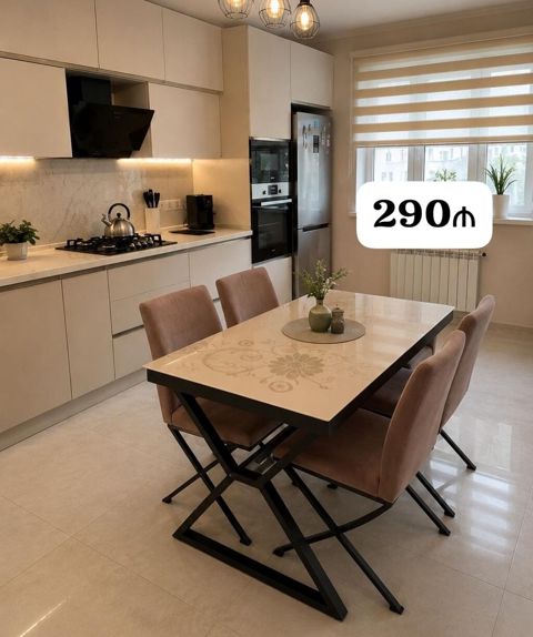 Mətbəx masa dəsti - ağac və dəmir, 290 AZN — Bakı