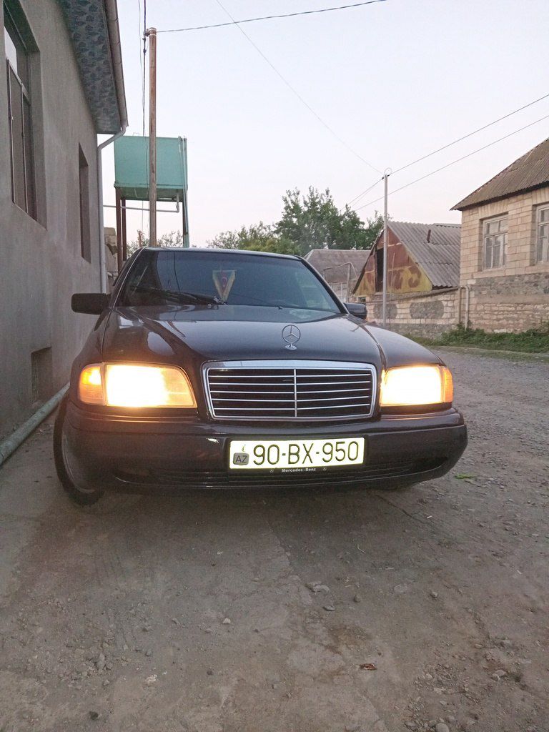 Mercedes C 200, 2.0 L, 1995 il, 32 000 km — Avtomobillər, Şəmkir