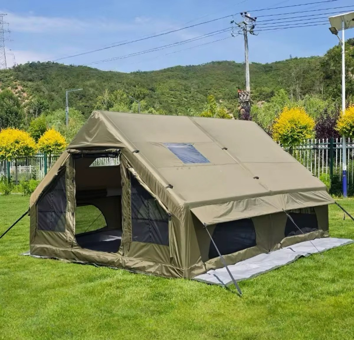 4x3 metr Şişmə Çadır (Nasos ilə) — Mallar, Bakı (3)