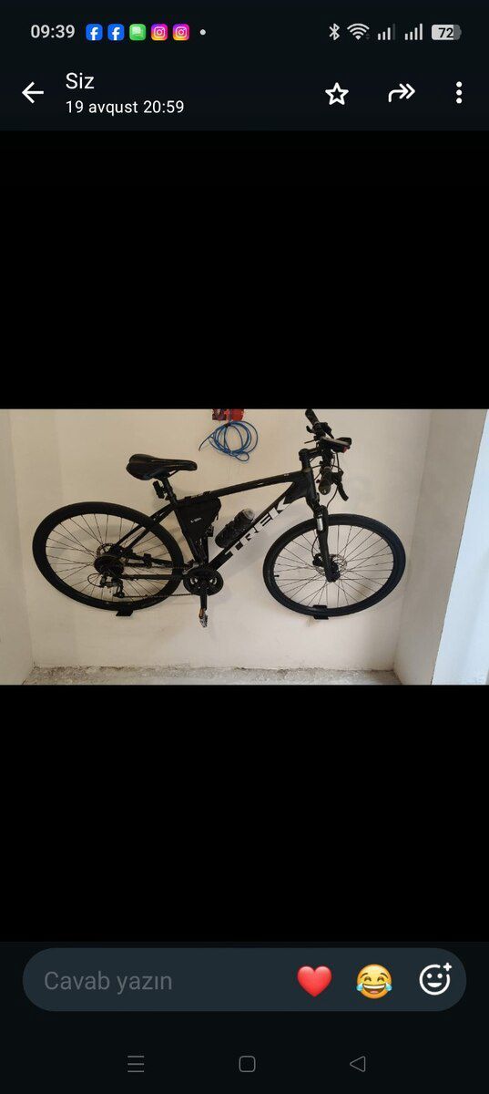 Velosiped Trek Dual Sport 2 — Velosipedlər, Bakı (6)