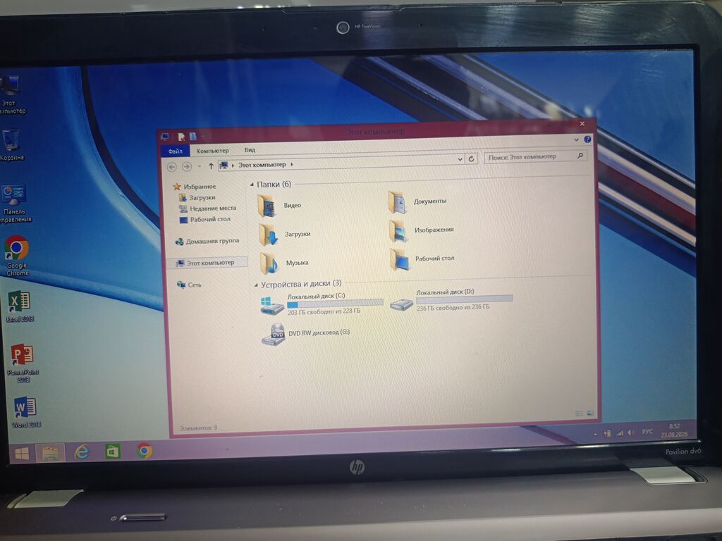 HP Pavilion dv6 noutbuk Texniki xüsusiyyətlər: - Prosessor: AMD — HP, Bakı (6)