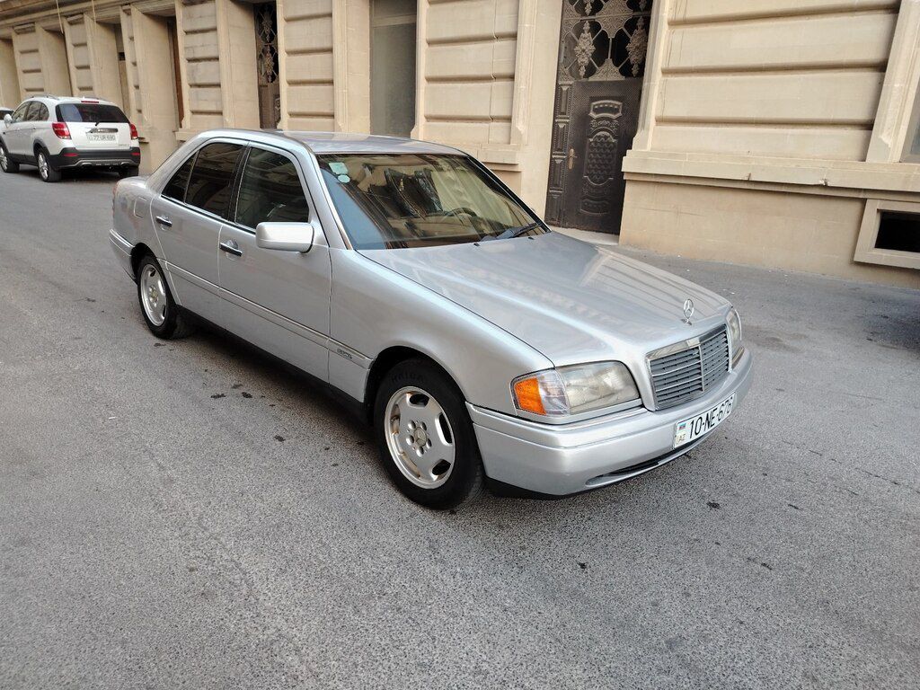 Mercedes C 220, 2.2 L, 1994 il, 326 000 km — Avtomobillər, Bakı (3)