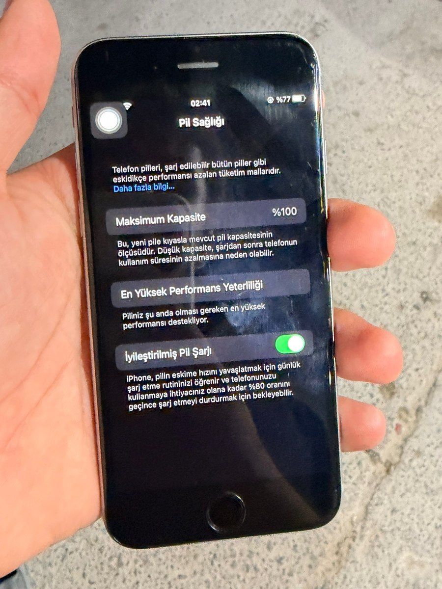 Apple iPhone 6S Silver 16GB — Smartfonlar, Bakı (2)