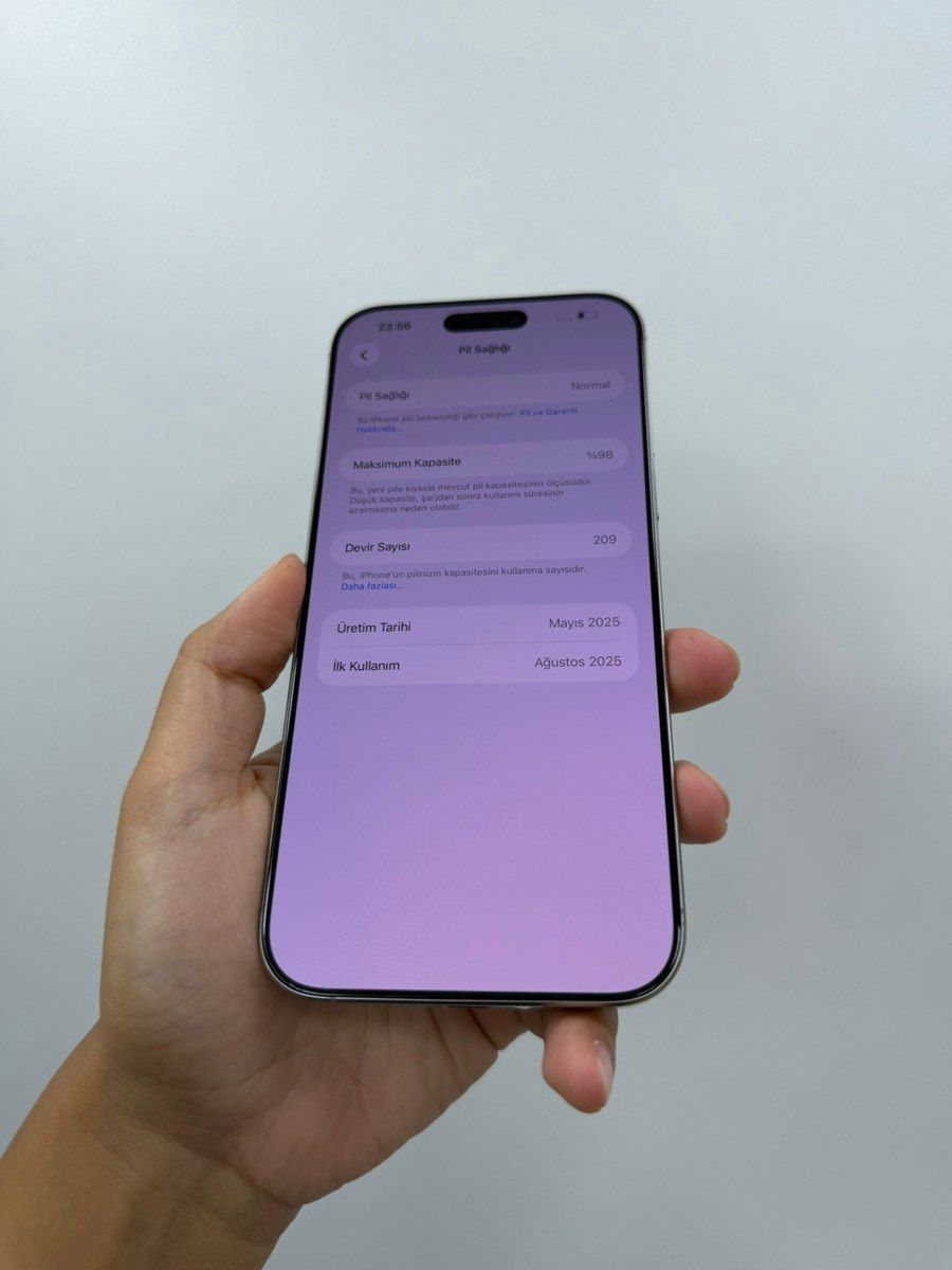 Apple iPhone 16 Pro Max Natural Titanium 256GB/8GB — Smartfonlar, Bakı (3)