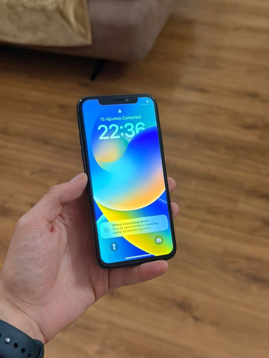 Apple iPhone X Space Gray 64GB/3GB — Mallar, Bakı (2)