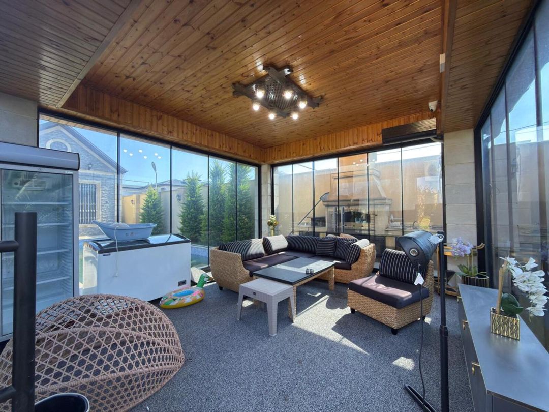 Satılır 5 otaqlı həyət evi/bağ evi 220 m² — Ev, villa, Bakı (4)
