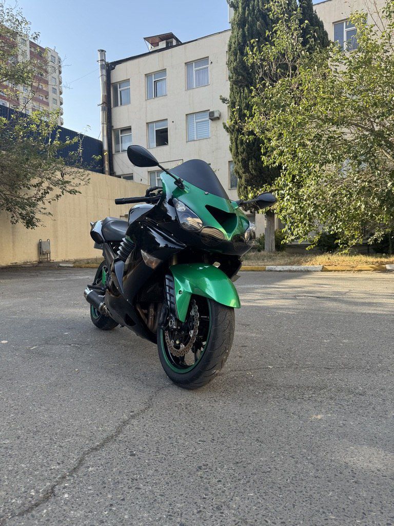 Kawasaki Ninja ZX-14, 1400 sm3, 2010 il, 22 600 km — Motosikletlər, Bakı (6)
