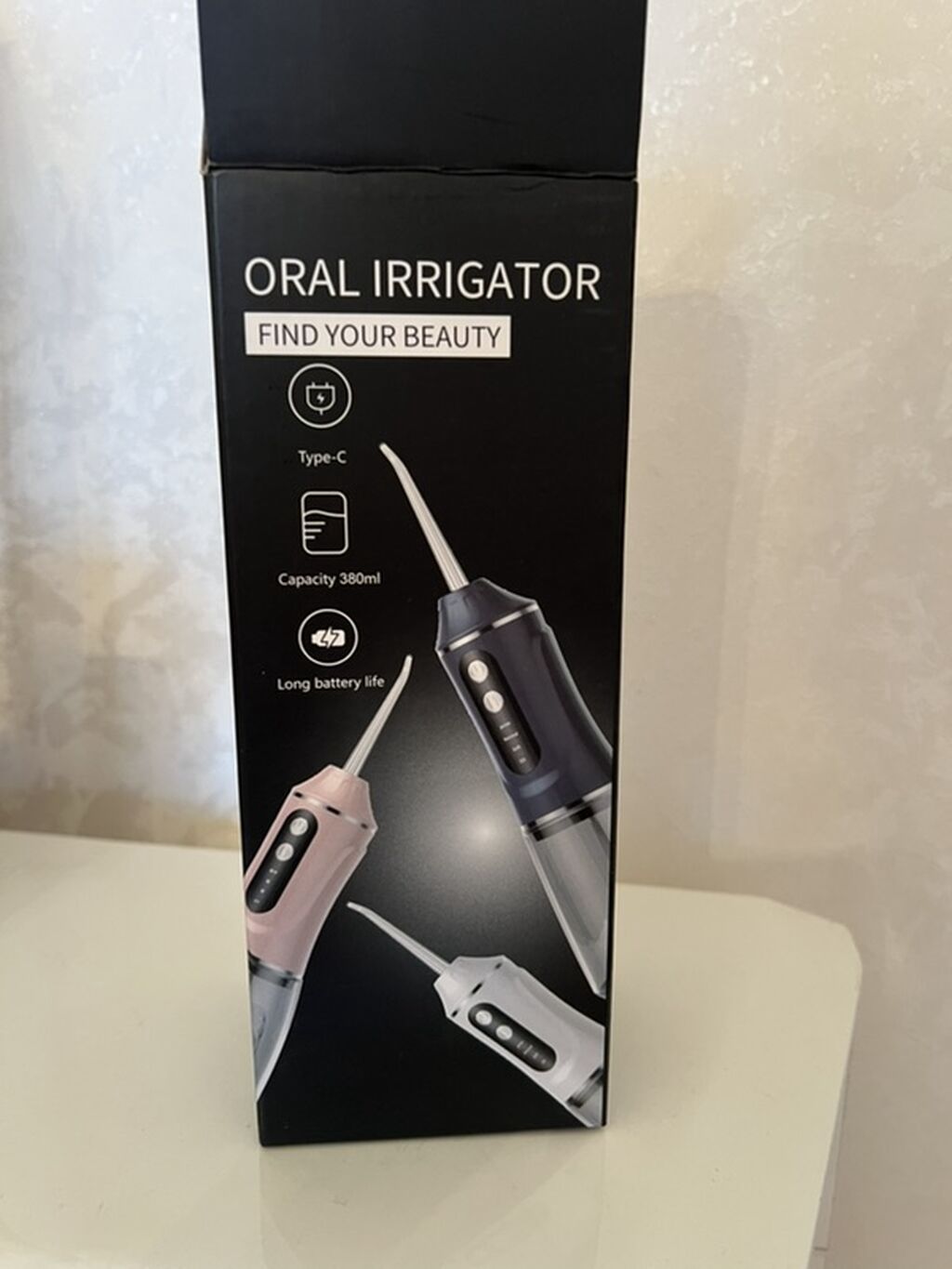 ORAL IRRIGATOR – su ilə ağız təmizləyicisi YENI!!! - 380 ml su çəni