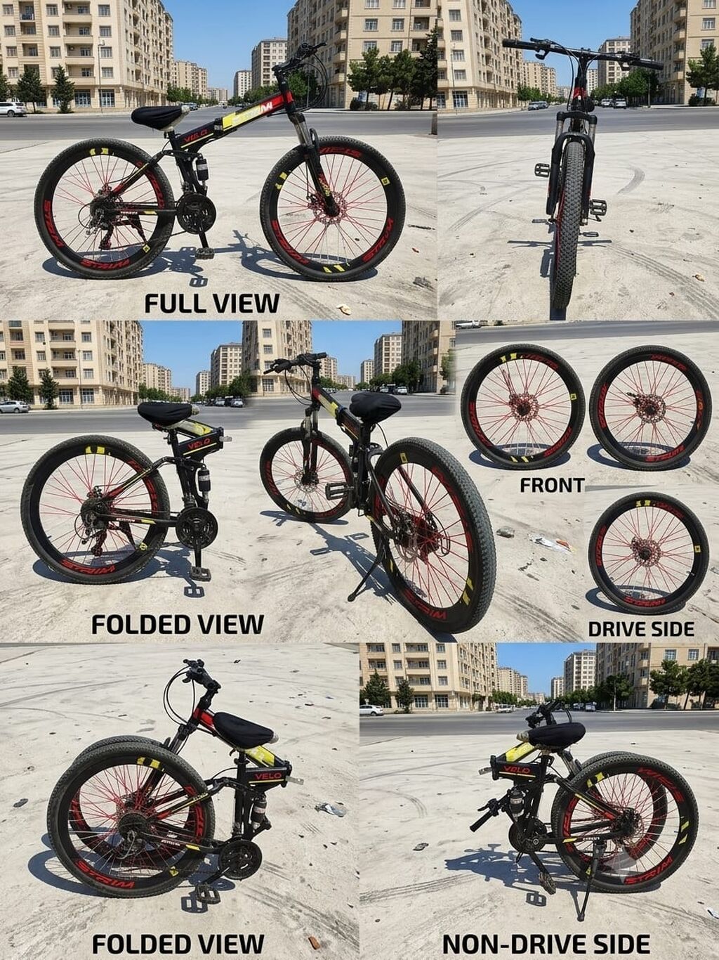 Qatlanan dağ velosipedi – STRIM VELO Xüsusiyyətlər: - Qatlana bilən — Dağ velosipedləri, Digah (2)