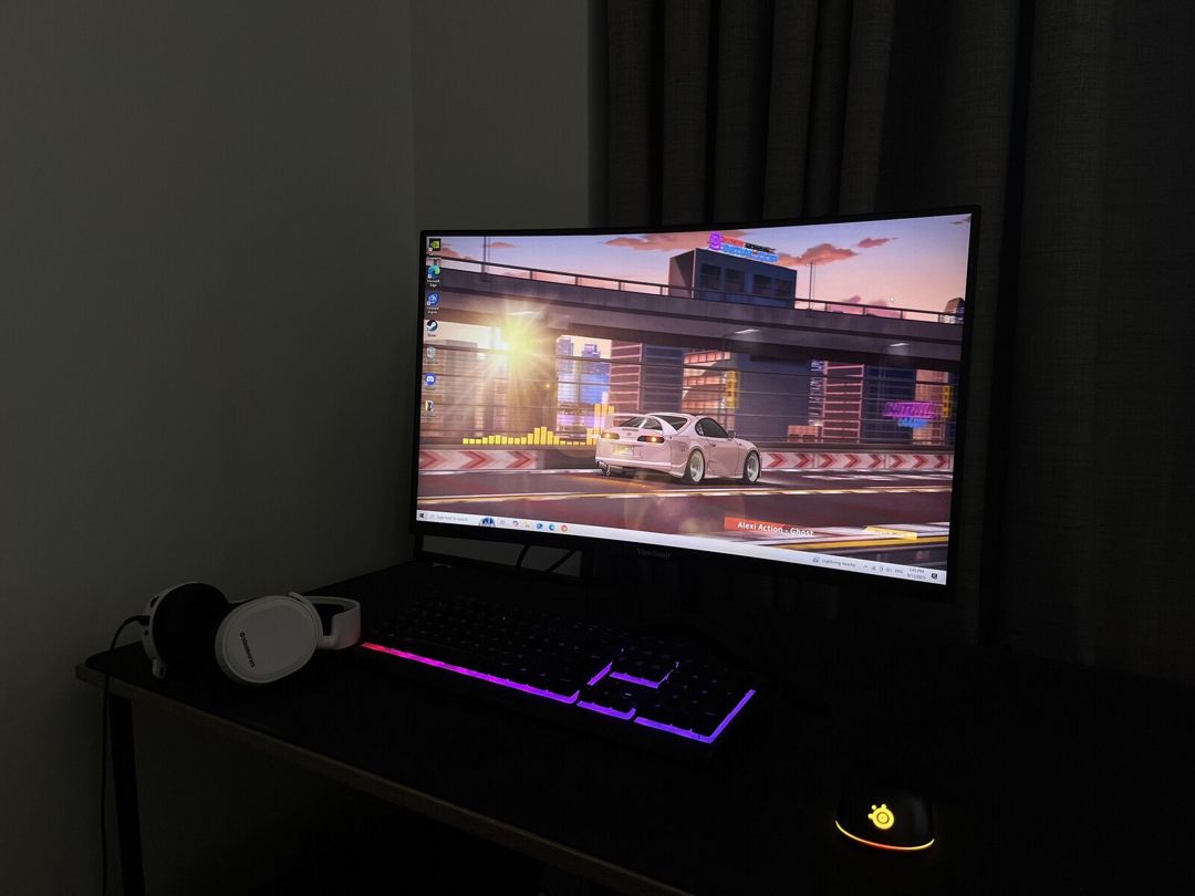 Gaming PC + 165Hz Monitor + Gaming Set — Masaüstü kompüterlər, Bakı