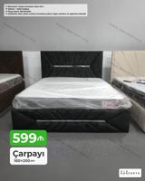 Çarpayı – 160×200 sm - Dəyər: 599 ₼ - Komplekt: 1 ədəd matras hədiyyə — Furniture