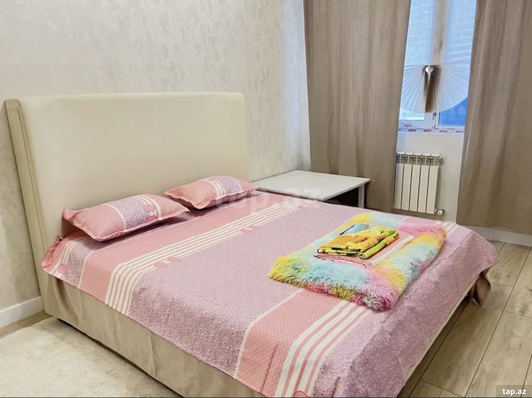 2-otaqlı yeni tikili kirayə verilir, İnşaatçılar m., 72 m² — Daşınmaz əmlak, Bakı