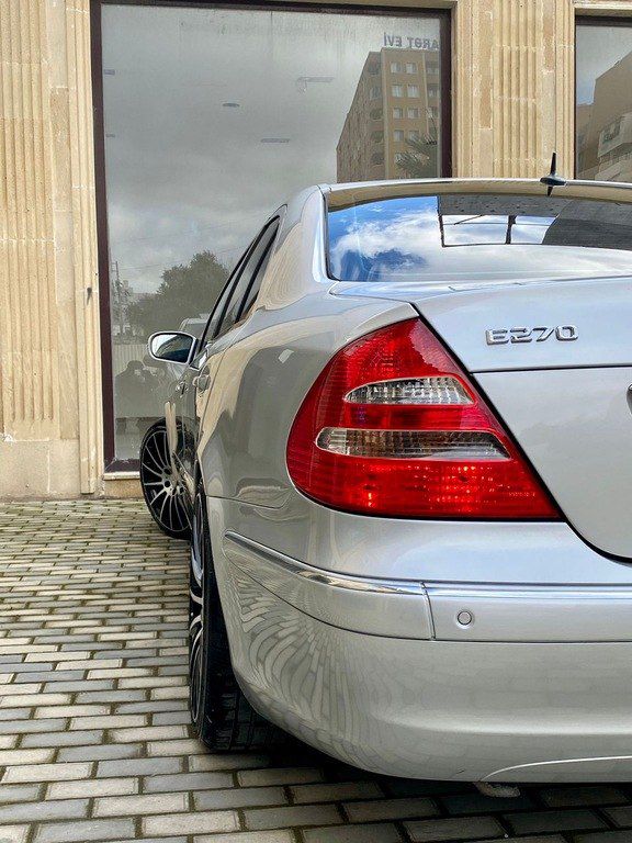 Mercedes E 270, 2.7 L, 2002 il, 313 000 km — Avtomobillər, Bakı (11)