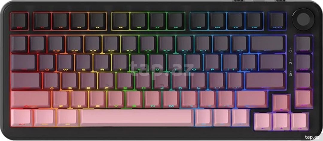 Klaviatura Ajazz AK820 MAX Plus Gradient Pink — Elektronika, Bakı (2)