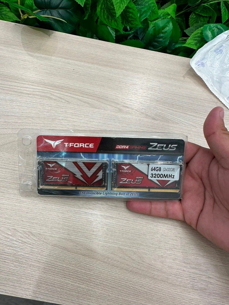 Operativ yaddaş “TeamGroup Zeus 64GB DDR4 2x32GB” — Elektronika, Bakı