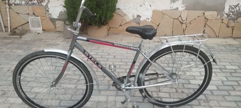 Stels şəhər/krüizer tipli velosiped - Çərçivə: möhkəm polad, klassik