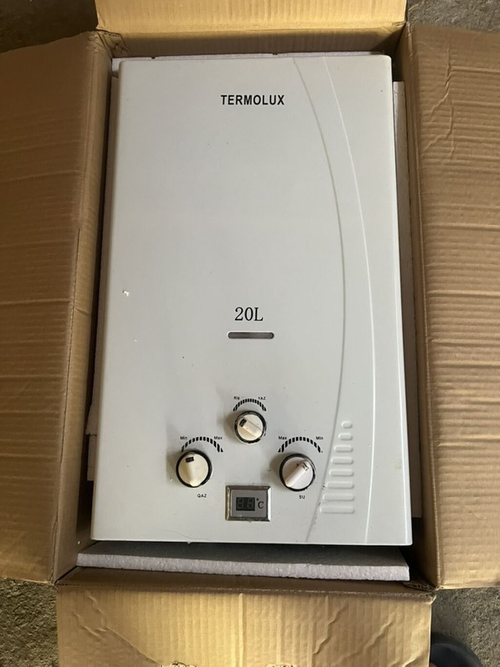 Endırım ederem bıraz !!2cı el ısdenmıs !!Termolux 20L qazla işləyən — Elektronika, Mingəçevir