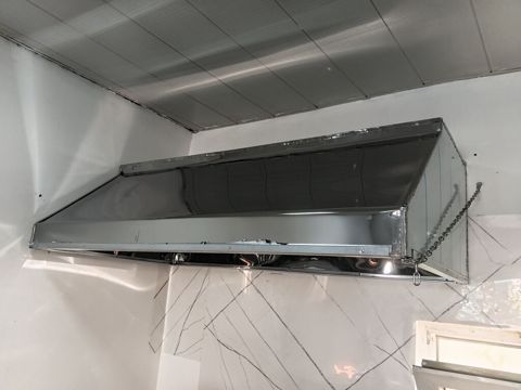 Paslanmayan poladdan peşəkar havatəmizləyici başlıqlar və tüstü çıxarıcı sistemlər