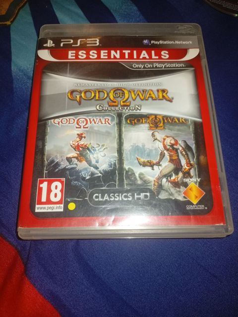 Məhsul: God of War Collection PS3 Disk — Disk heç işlədilməyib orginal