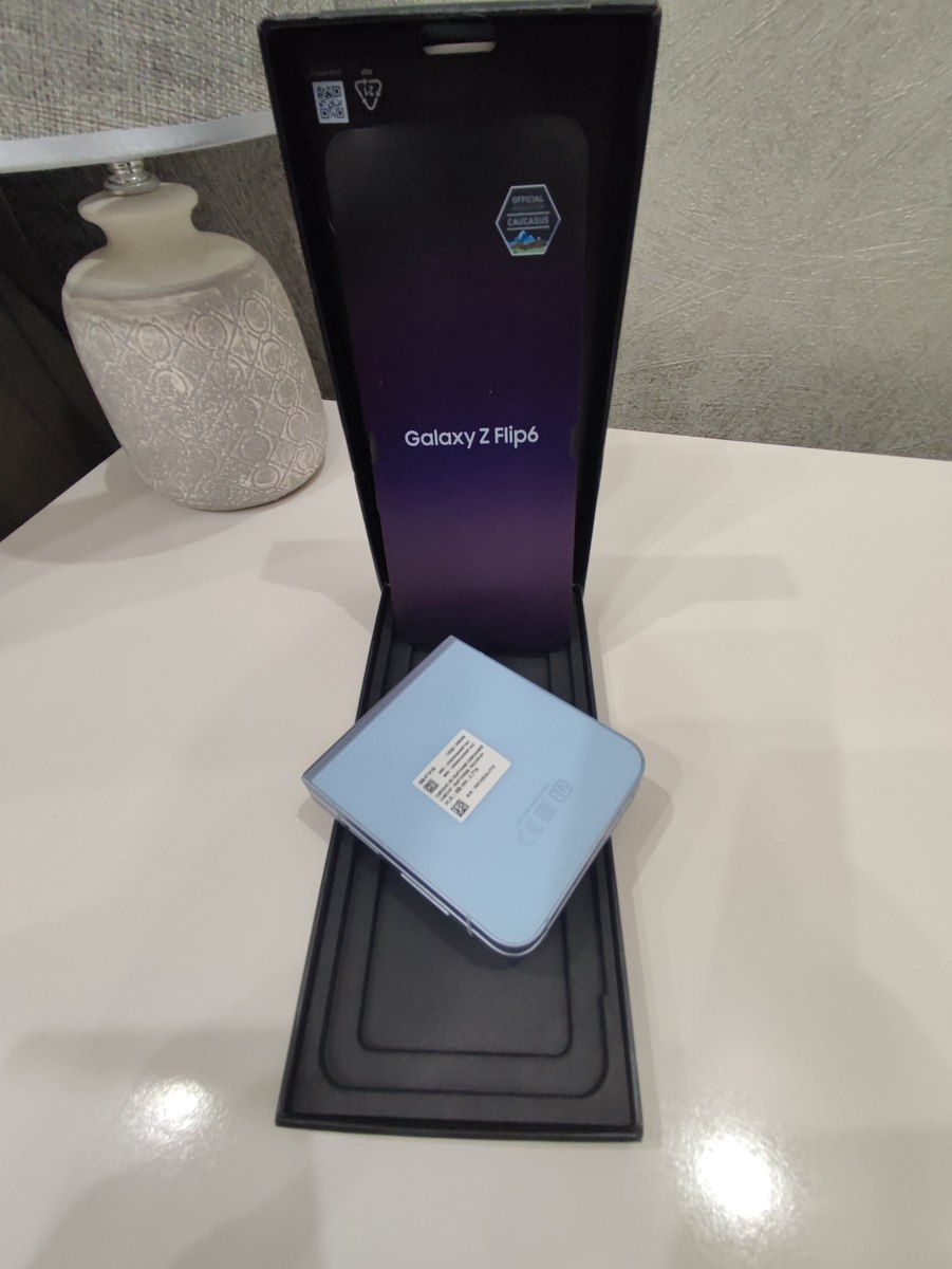 Samsung Galaxy Z Flip 6 Blue 256GB/12GB — Mallar, Bakı (5)