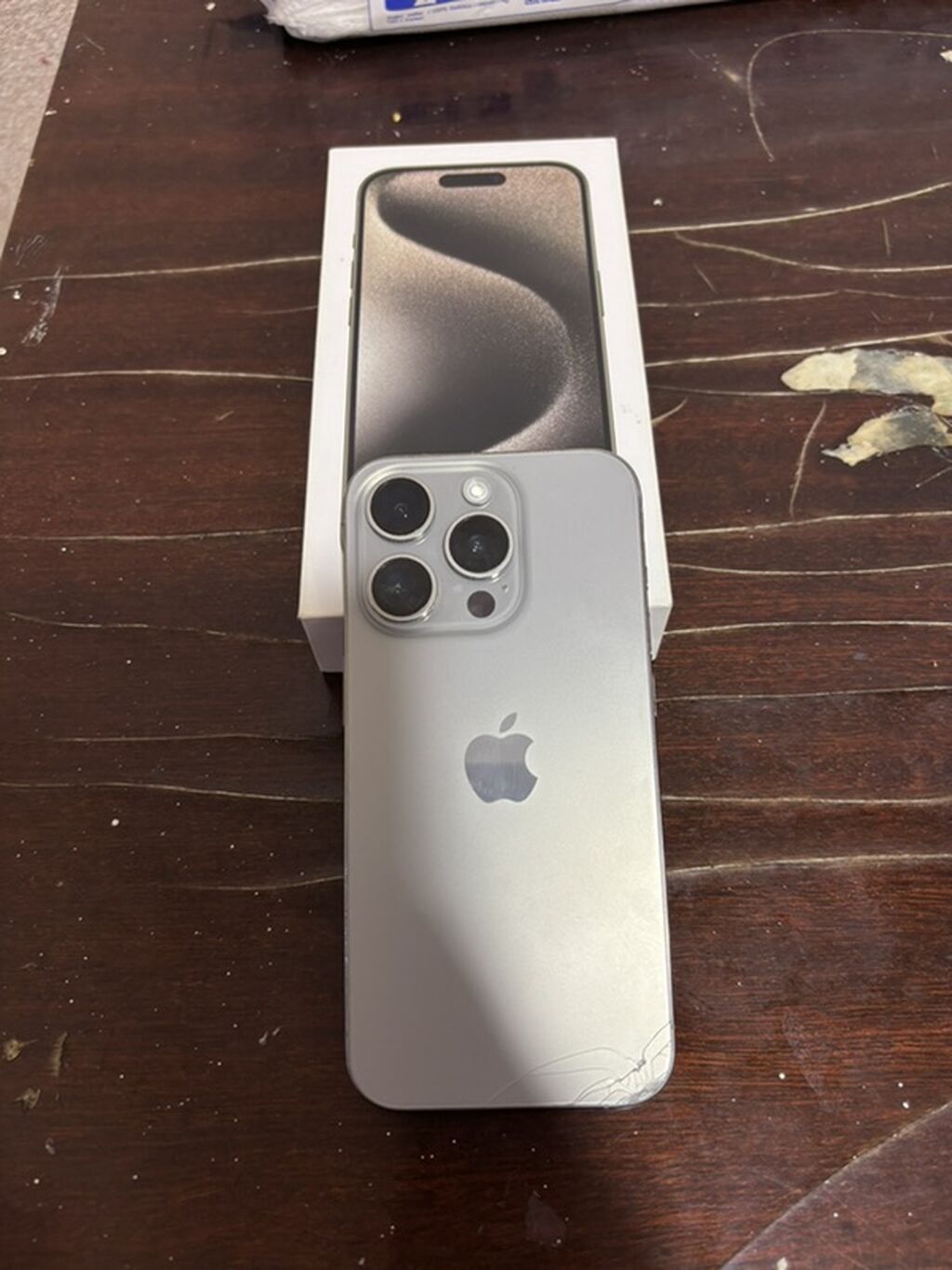 IPhone 15 Pro, White Titanium, Face ID — Apple iPhone, Bakı (3)
