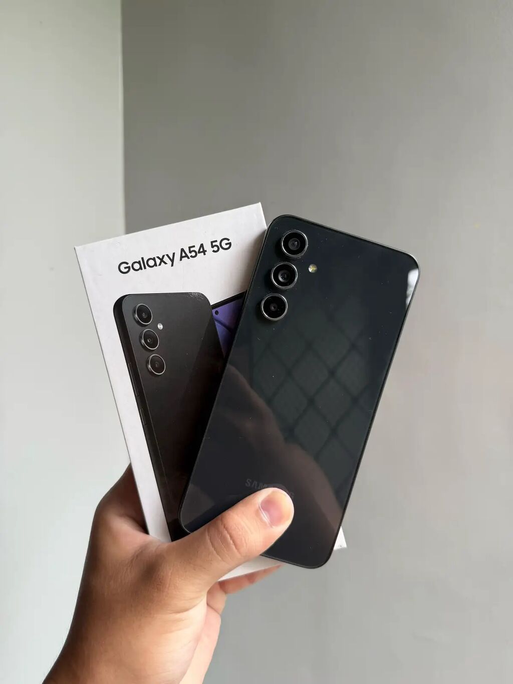Samsung Galaxy A54 5G, 256 GB, Qara, Sənədlərlə — Samsung, Bakı