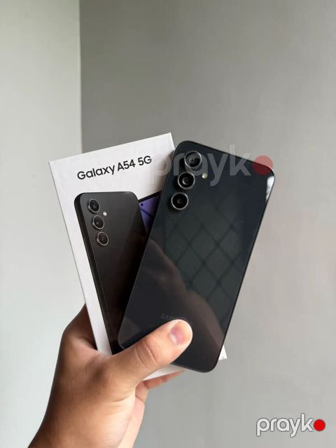 Samsung Galaxy A54 5G, 256 GB, Qara, Sənədlərlə