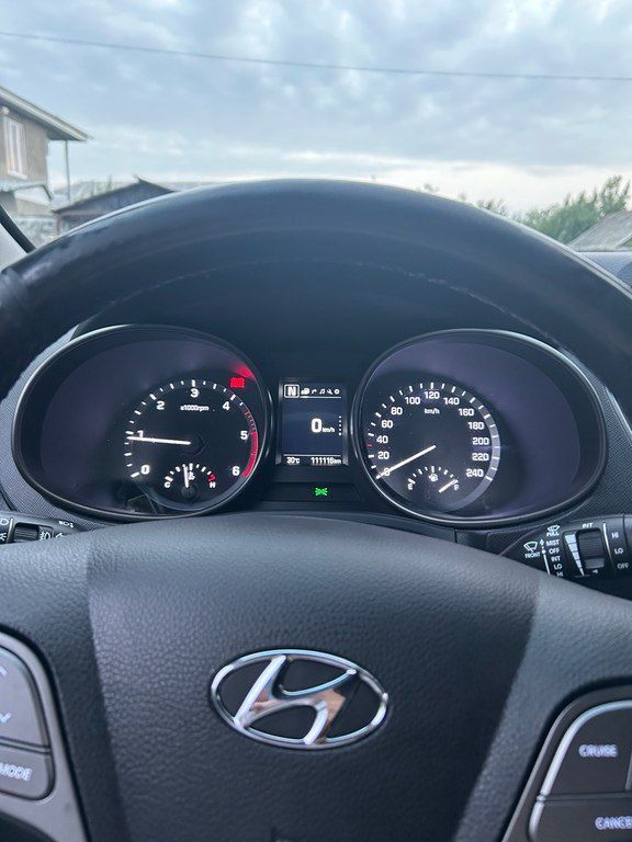 Hyundai Santa Fe, 2.0 L, 2017 il, 111 000 km — Avtomobillər, Qax (10)