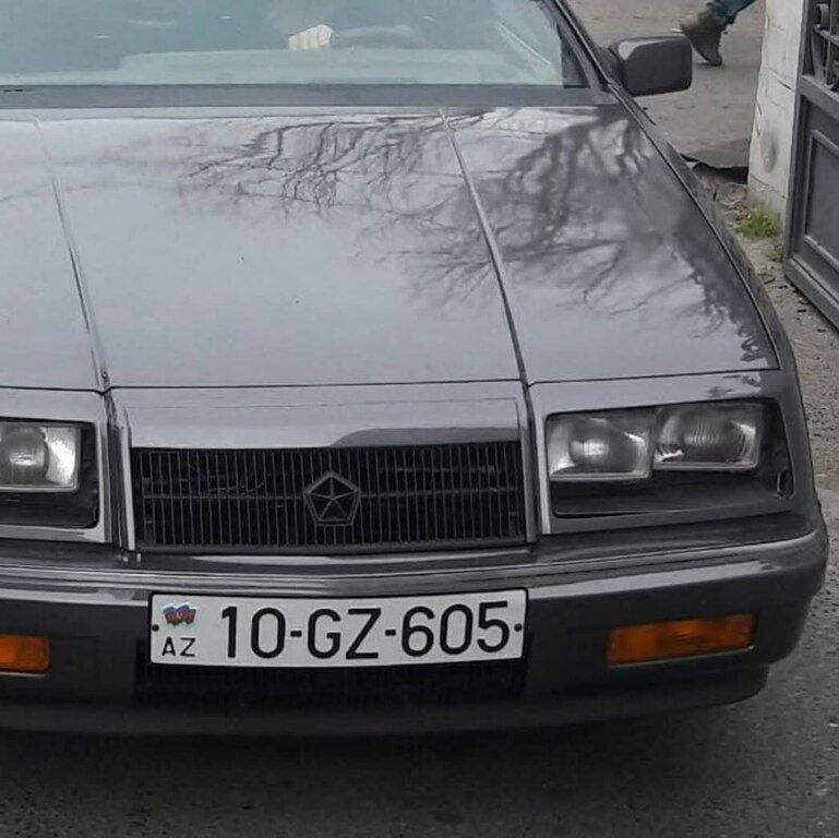 Chrysler LeBaron, 2.2 L, 1989 il, 136 000 km — Avtomobillər, Bakı (3)