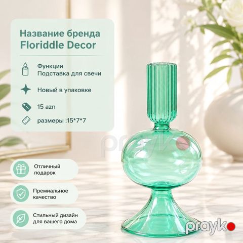 Floriddle Decor şam altlığı - Funksiya: şam üçün dayaqlıq - Brend