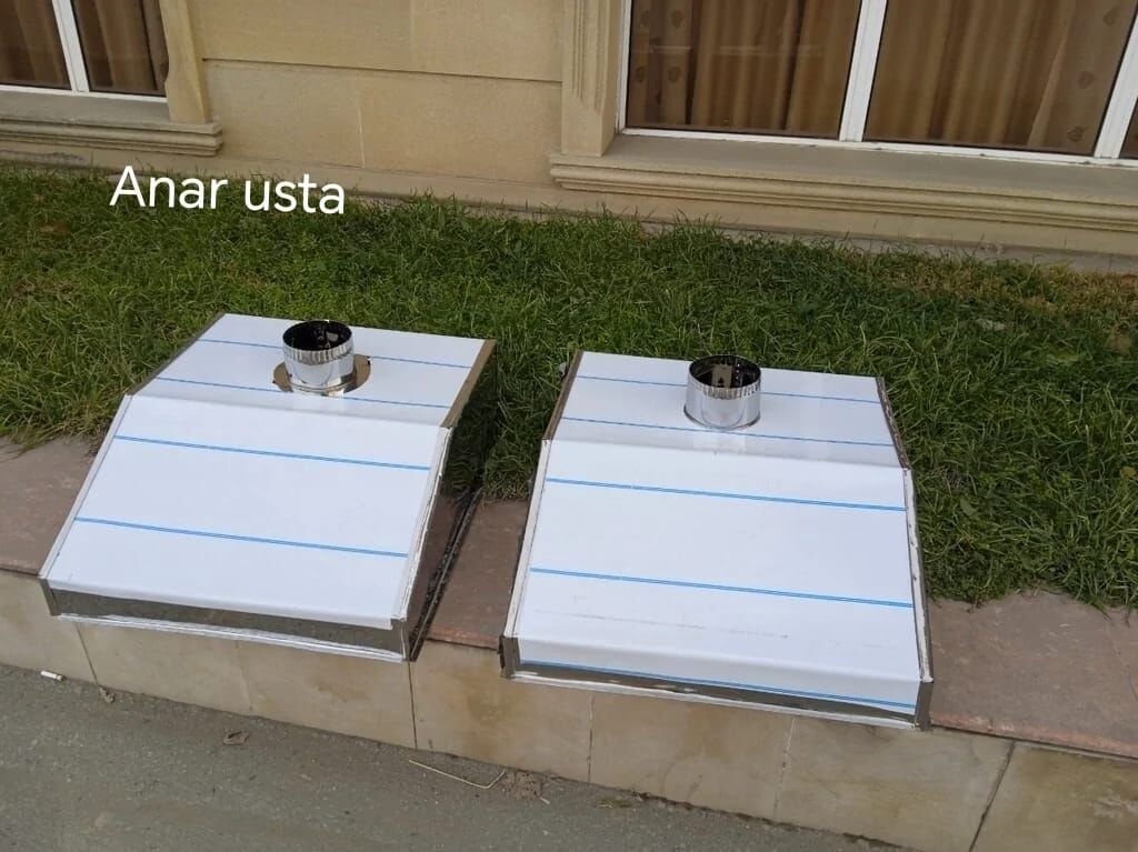 Mətbəx və sənaye tipli havalandırma sistemləri – sorma başlıqları