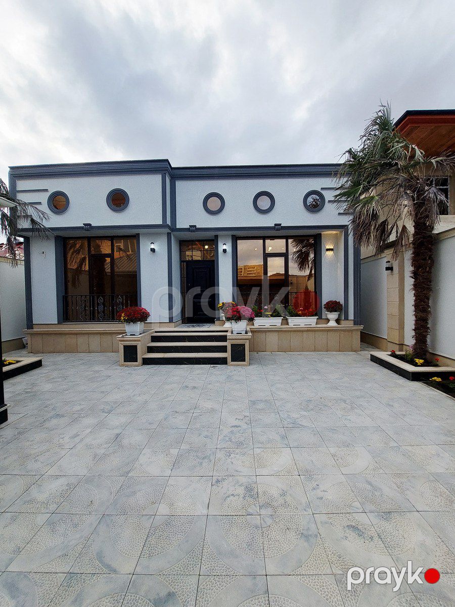 Satılır 4 otaqlı həyət evi/bağ evi 125 m² — Ev, villa, Bakı (4)