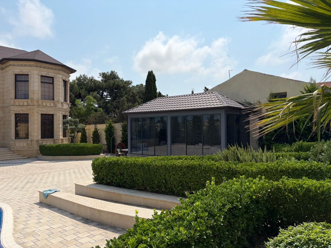 Satılır 6 otaqlı həyət evi/bağ evi 350 m² — Ev, villa, Bakı (6)