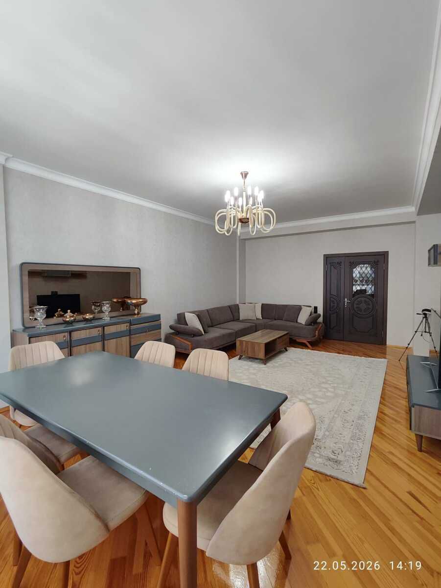 3-otaqlı yeni tikili, İnşaatçılar m., 140 m² — Daşınmaz əmlak, Bakı (3)