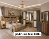 Yataq dəsti satılır çatdırılma daxil 690₼. Matrası var.Ünvan — Furniture