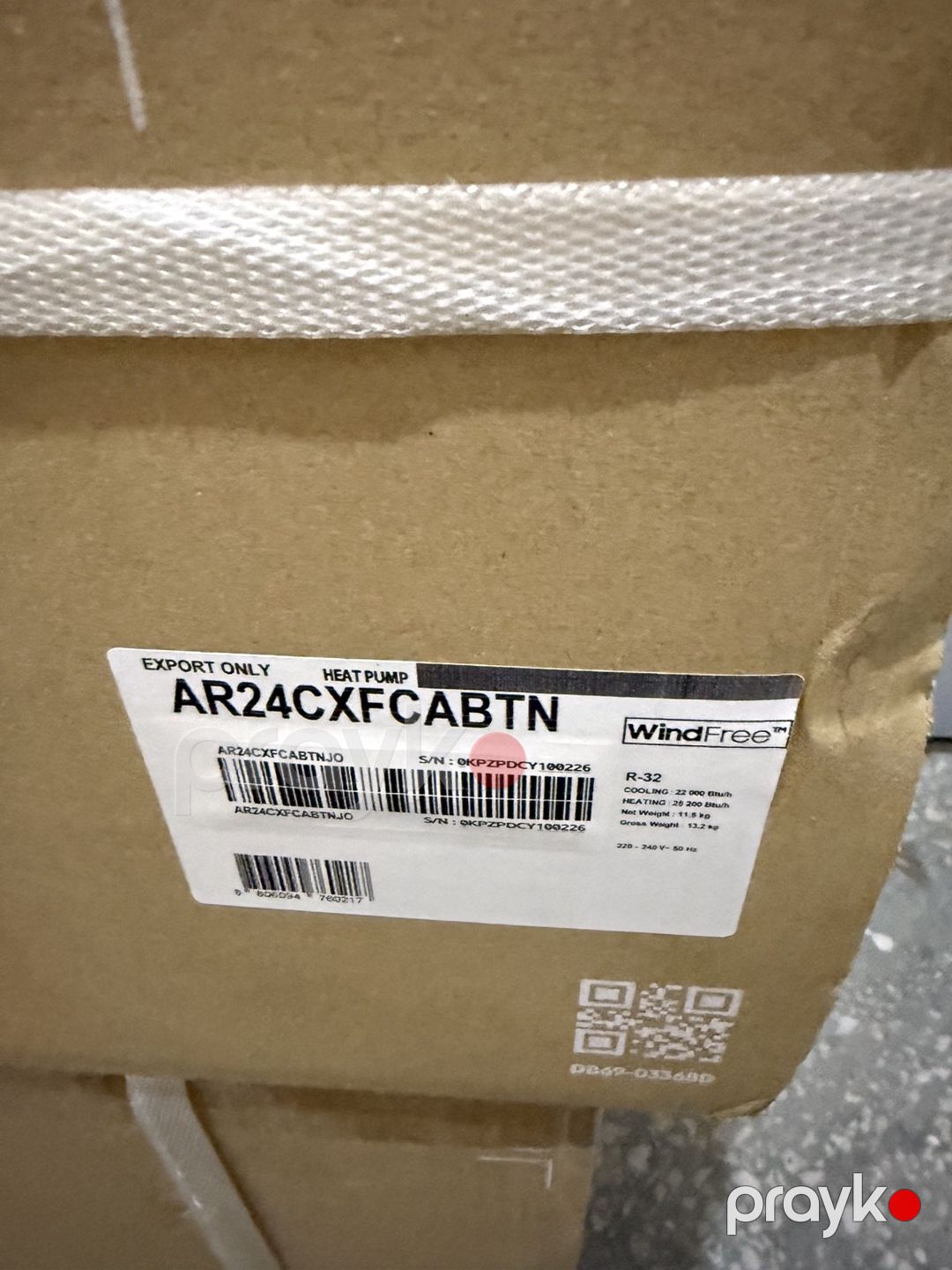 Kondisioner Samsung AR24CXFCABT/JO — Ev texnikası, Bakı (4)