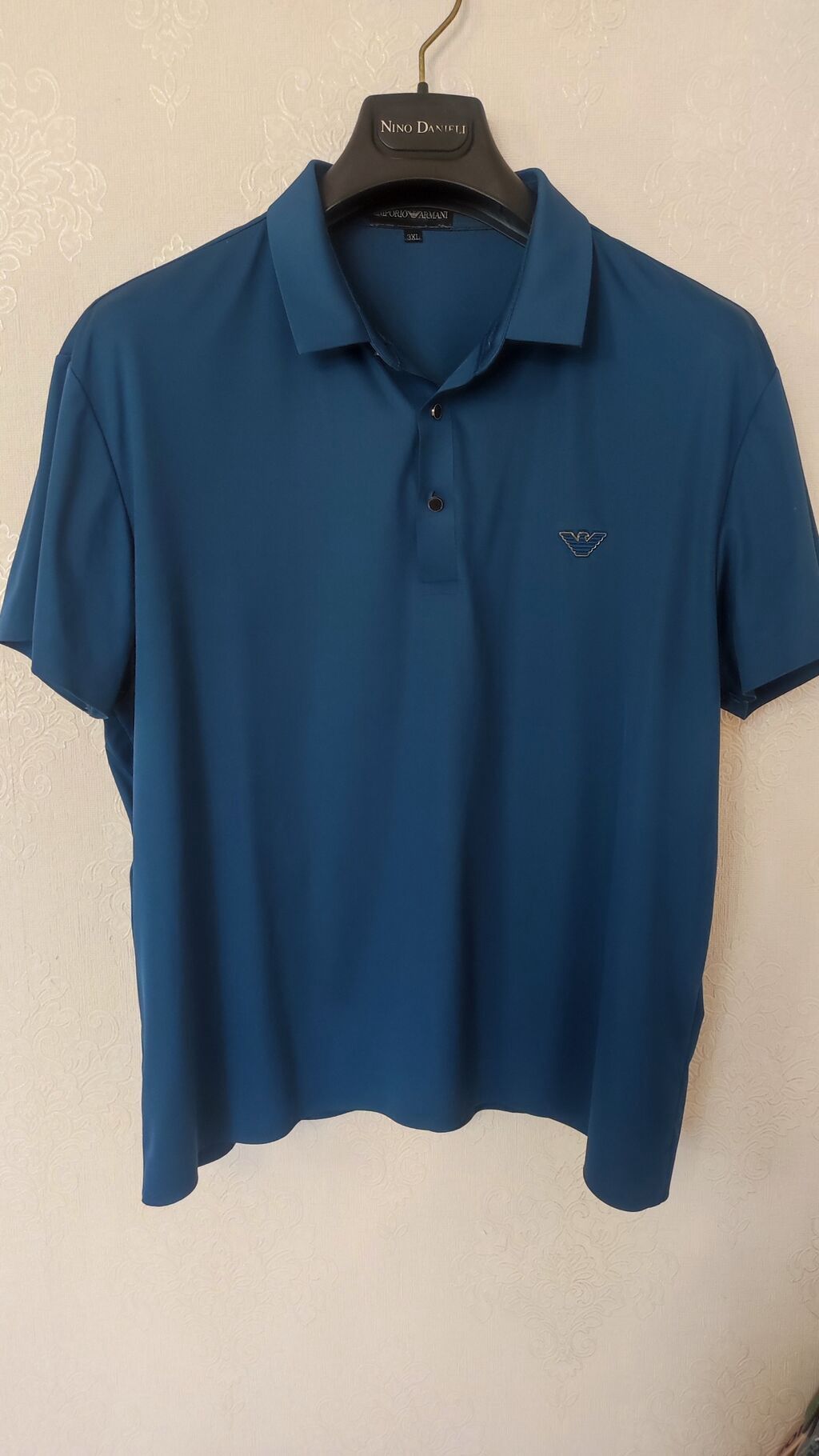 Polo köynək, Emporio Armani, 3XL, rəng - Mavi — Şəxsi əşyalar, Bakı (3)