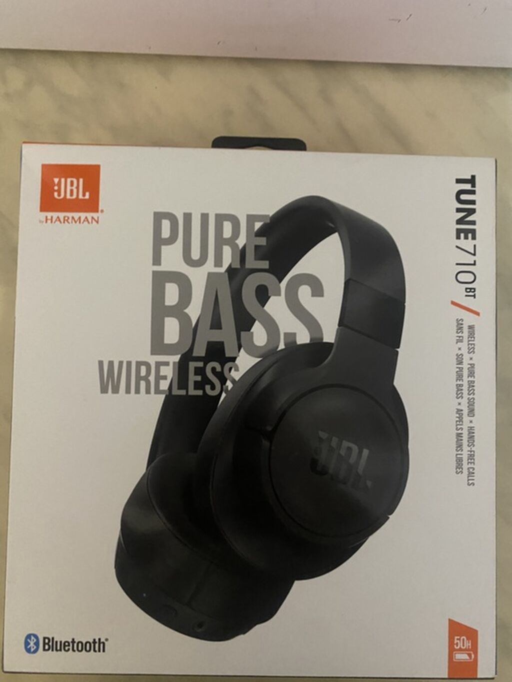 JBL Tune 710BT simsiz over-ear qulaqcıq - JBL Pure Bass səsi – dərin — Qulaqcıqlar, Bakı (4)