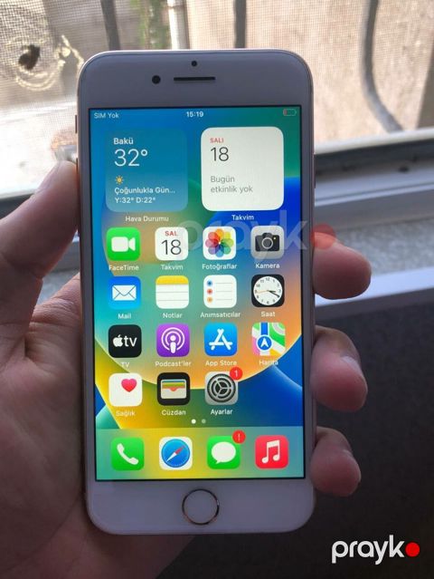 IPhone 8, Qızılı, Barmaq izi