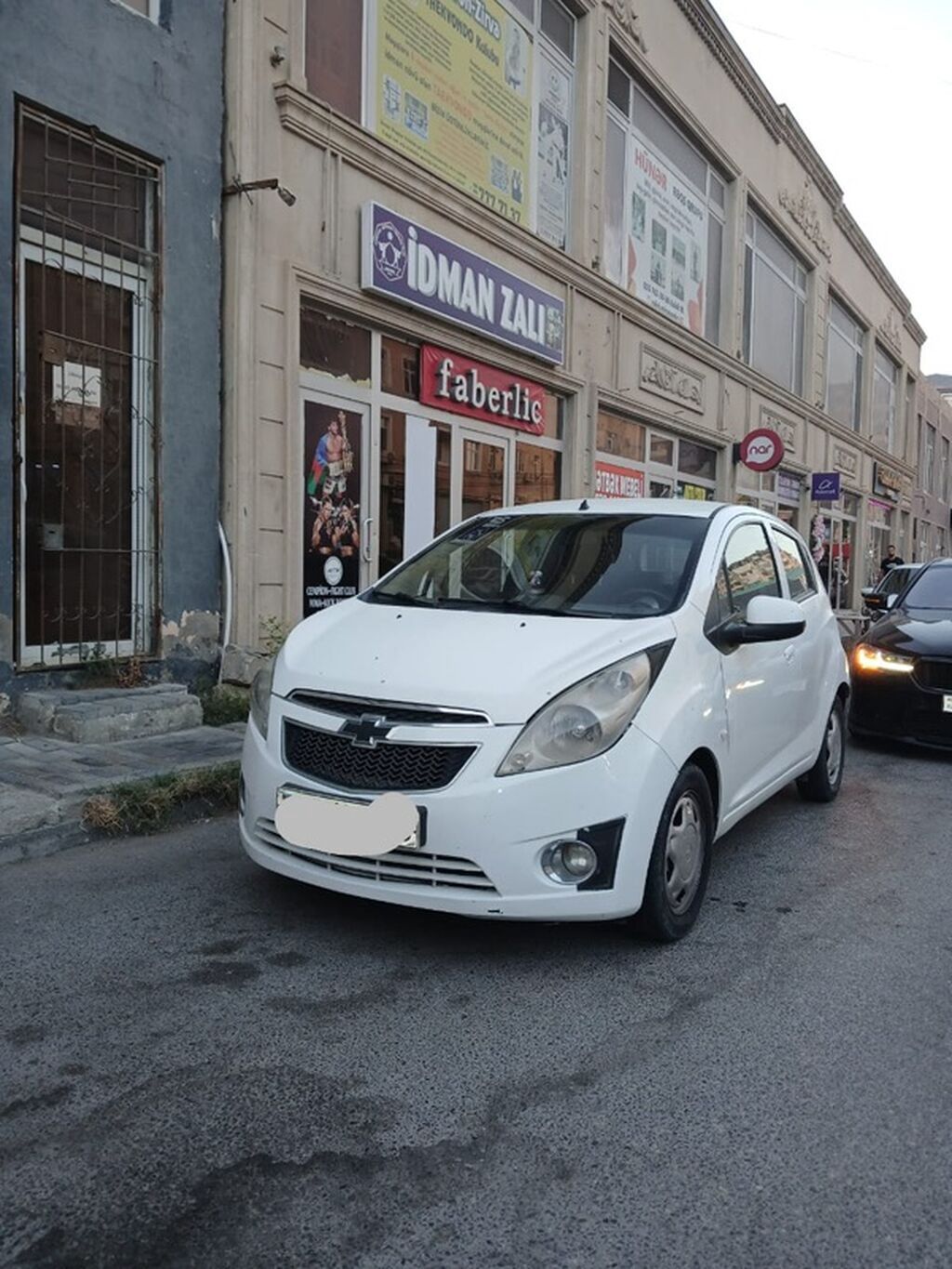 Chevrolet Spark, ağ rəng, ideal vəziyyətdə xanm maşını olub, ili — Avto, Xırdalan (6)