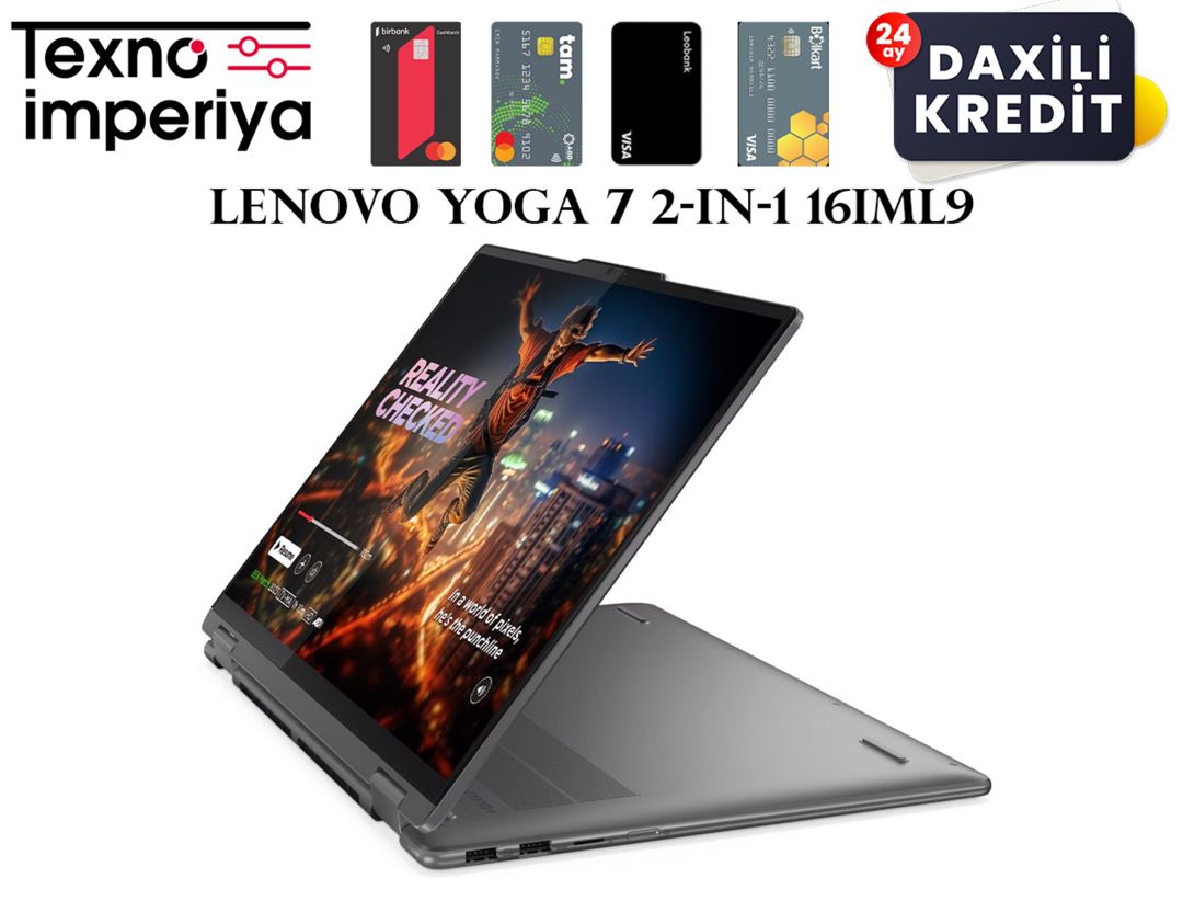 Lenovo Yoga 7 2-in-1 16IML9 83DL0002US — Elektronika, Bakı (3)