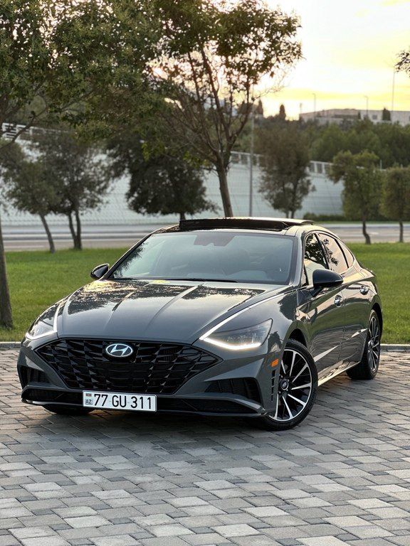 Hyundai Sonata, 1.6 L, 2020 il, 62 000 km — Avtomobillər, Bakı (2)