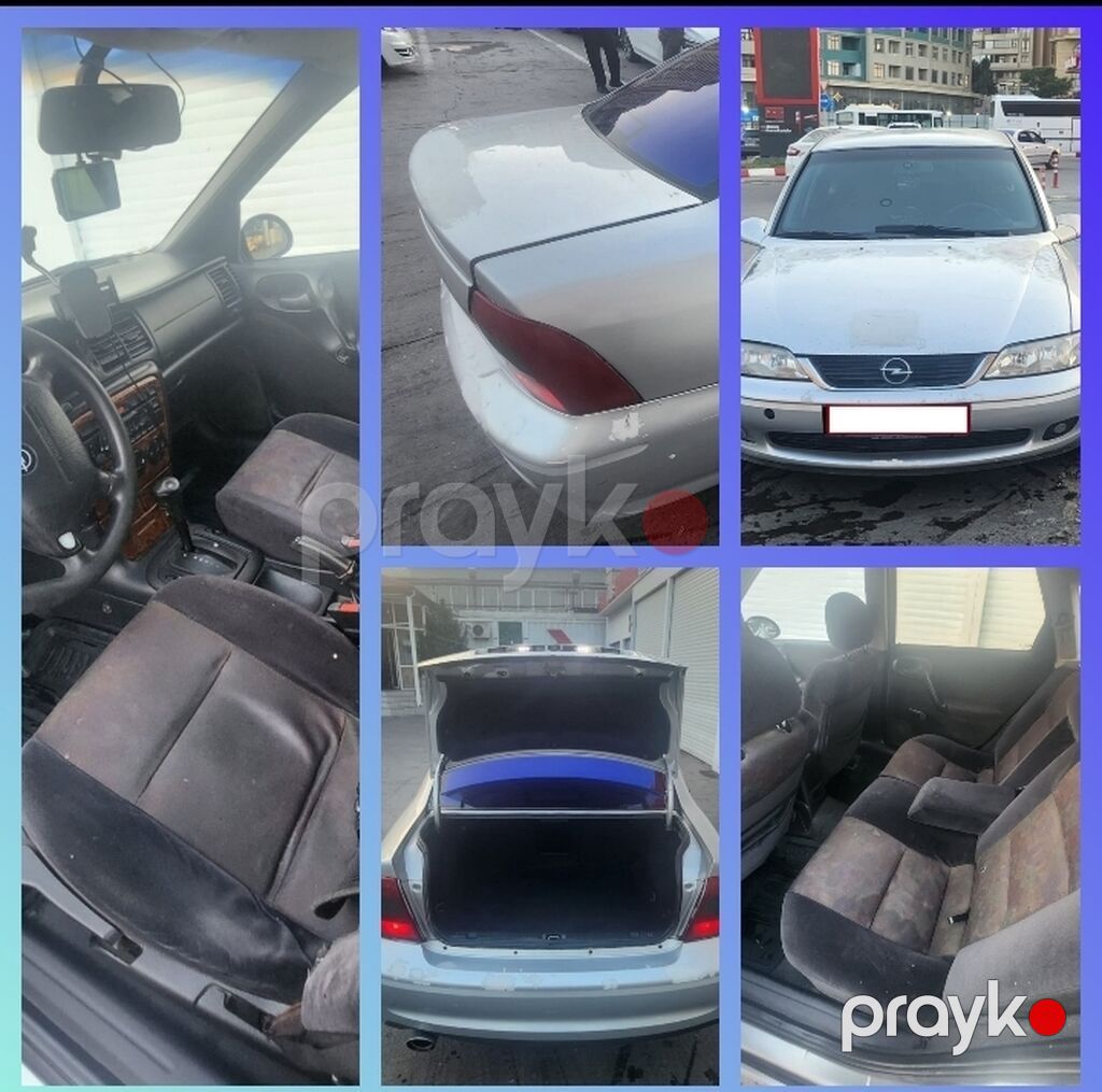 Opel Vectra B sedan - Gövdə tipi: sedan, gümüşü rəng - Salon: parça — Avto, Sumqayıt (3)