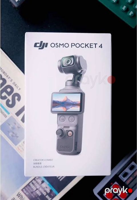 DJI Osmo Pocket 4 – Creator Combo Kompakt stabilizatorlu kamera: cibə — Bakı