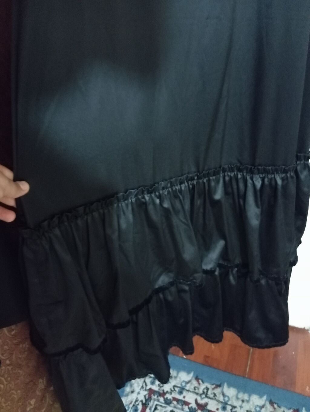 Qara maxi don - Stil: Klassik və zərif “little black dress” üslubunda — Şəxsi əşyalar, Bakı (2)