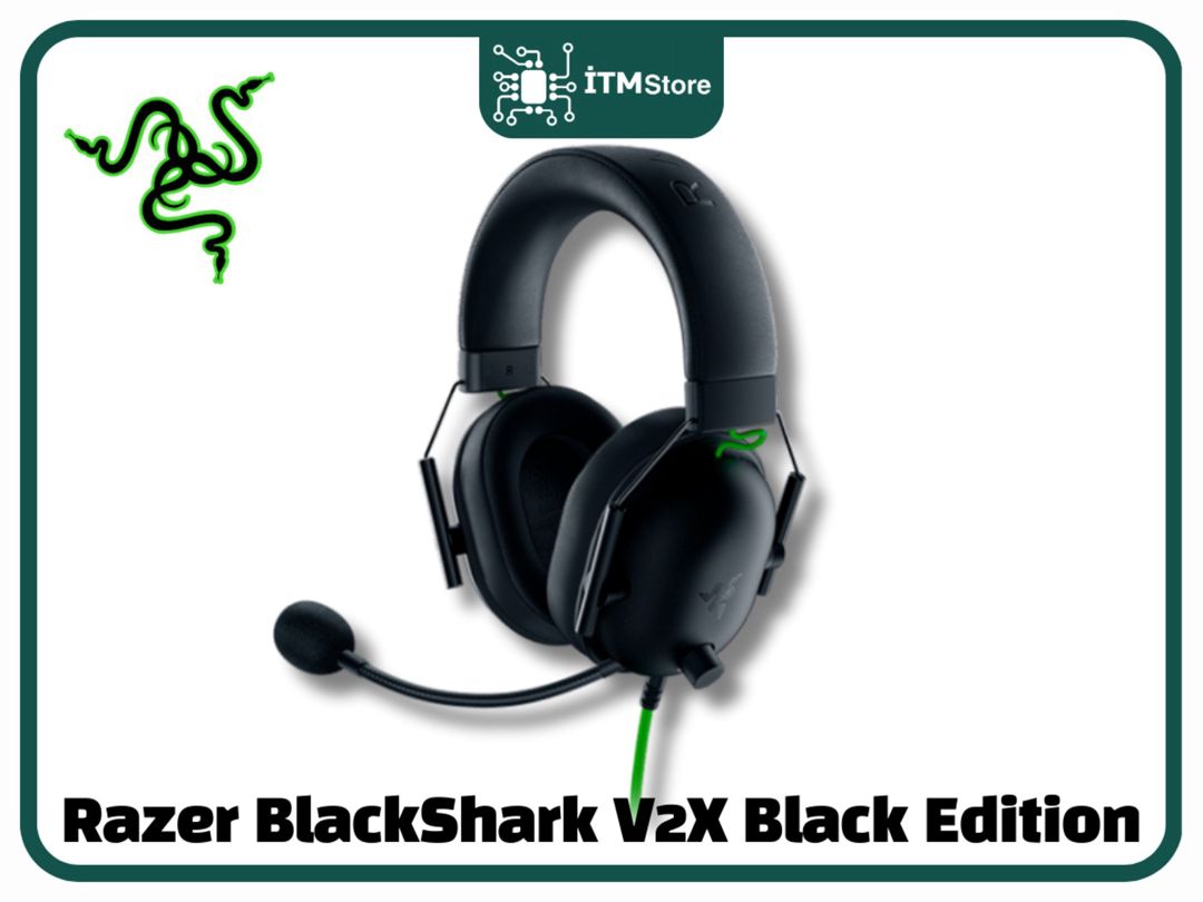 Razer BlackShark V2 X Black Edition RZ04-04570100-R3M1 — Elektronika, Bakı