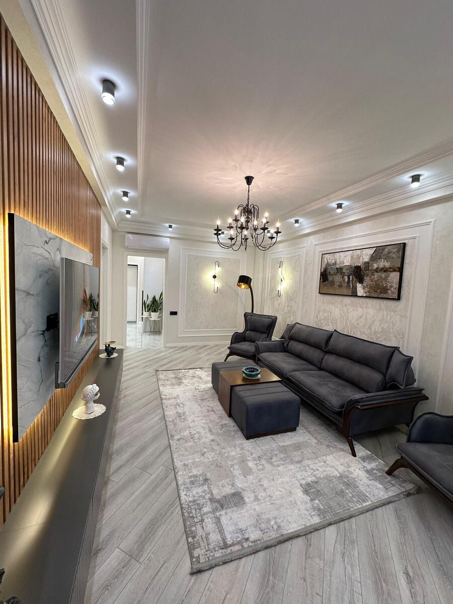 İcarəyə verilir 2 otaqlı yeni tikili 90 m² — Mənzil, Bakı (2)