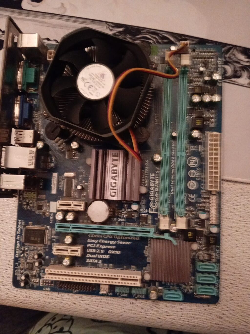 GIGABYTE anakart + prosessor soyuducusu Xüsusiyyətlər: - Çipset — Ana platalar, Bakı